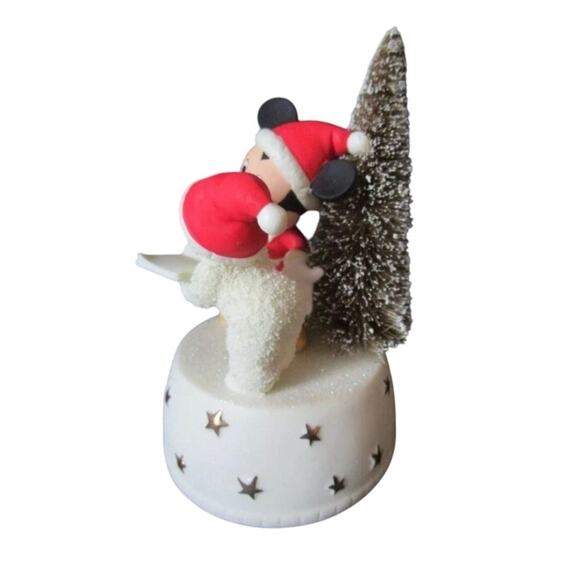 Department 56 Disney Snowbabies Mickey's Christmas Carol's Musical - Picture 4 of 7